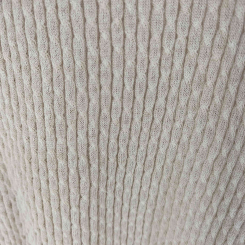 バトナー BATONER S/S リネン混ケーブルニット レディース JPN:1